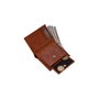 Zoozie Bags Cartera Hombre Piel Auténtica Tostada 10.7x2x8.6 cm